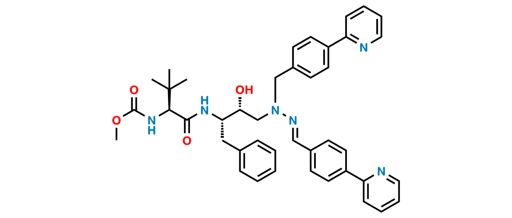 Atazanavir benzylidenehydrazine carbamate (RSS)